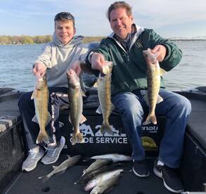 Collin showed his dad the big ones!