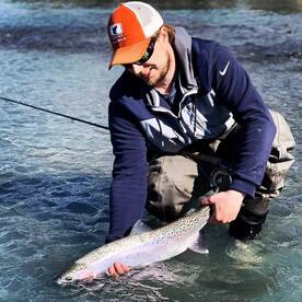 steelhead and king salmon on the kasilof