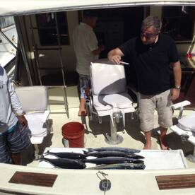 Shared charter with 3 sprcies of fish ca