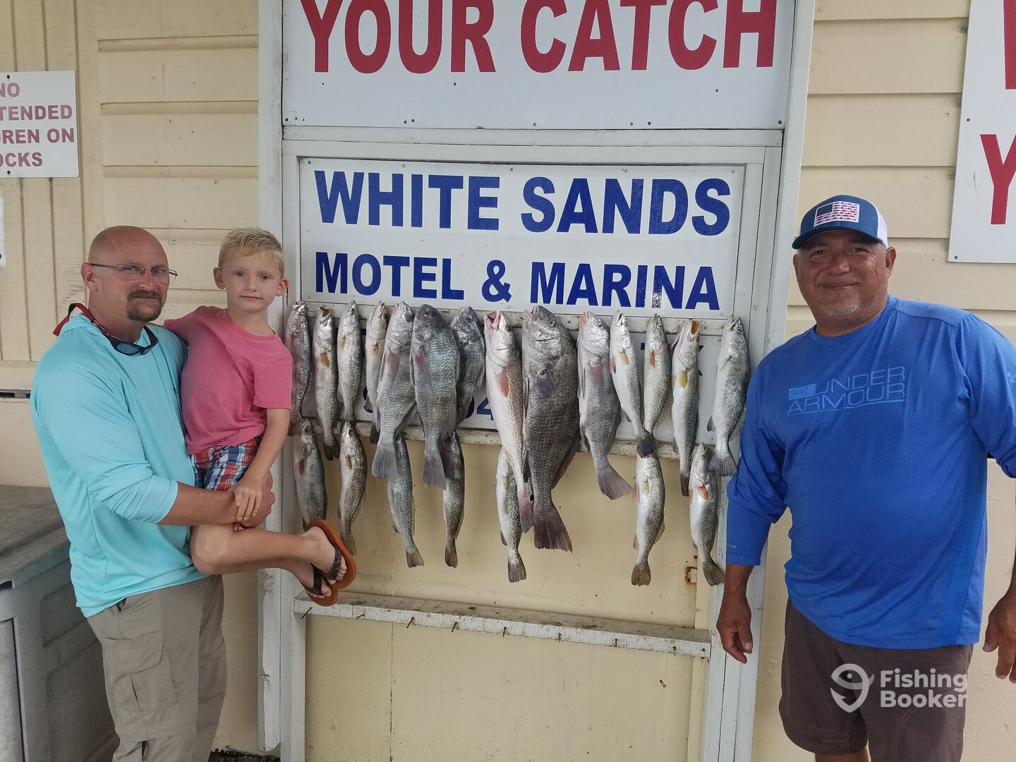 Trout and Drum will be biting all through June!