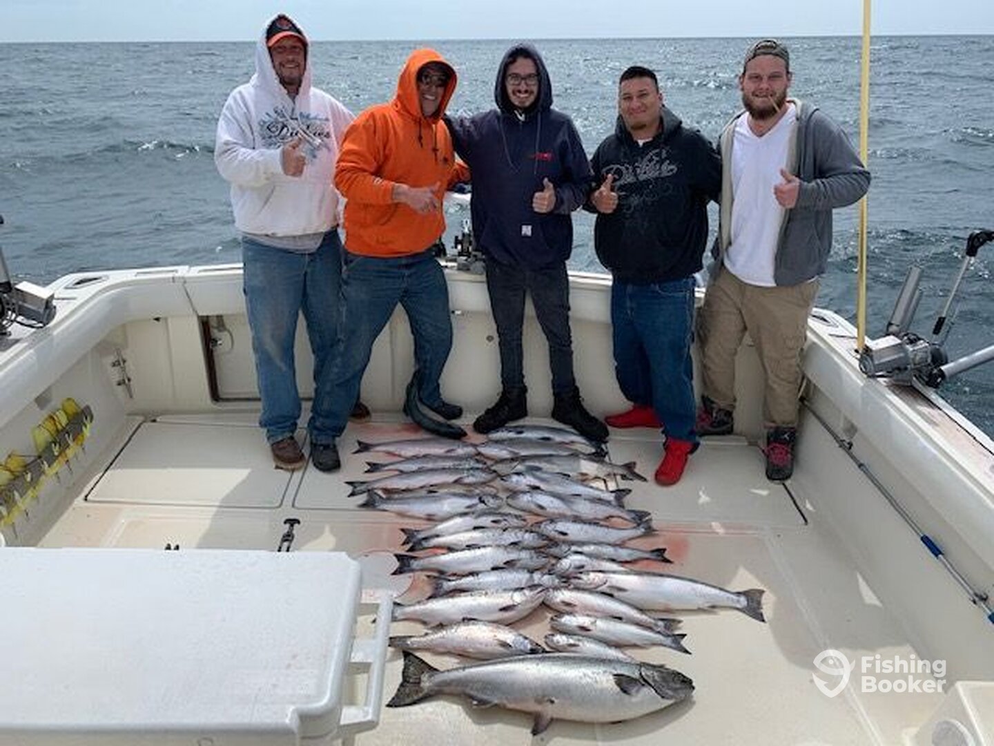 Multi Species with big King Salmon