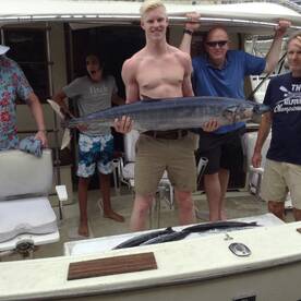 Shared charter with 4 Sweeds &1Brit