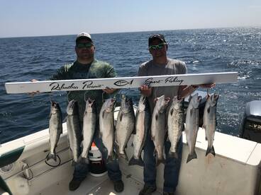 Lake Michigan Grand Slam Catch