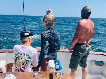 Big sister watching over little brother.