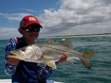 Snook fishing Family