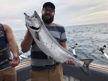 Fishmasters Niagara Falls Salmon On Fire