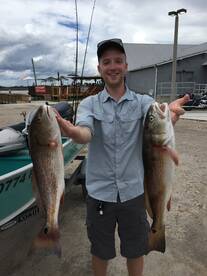 Solid box of redfish!