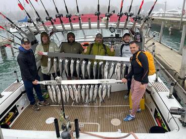 Crazy coho is in full effect. Catching l