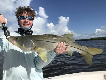10 Snook bite plus redfish and Permit 