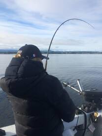 Winter Chinook fishing