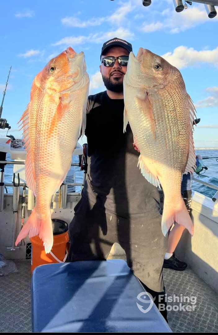 Fishing with The Reel Thing Charters.