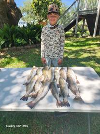 Young man had is top water game dialed i