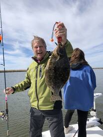 The temperature is cooler but the fishin