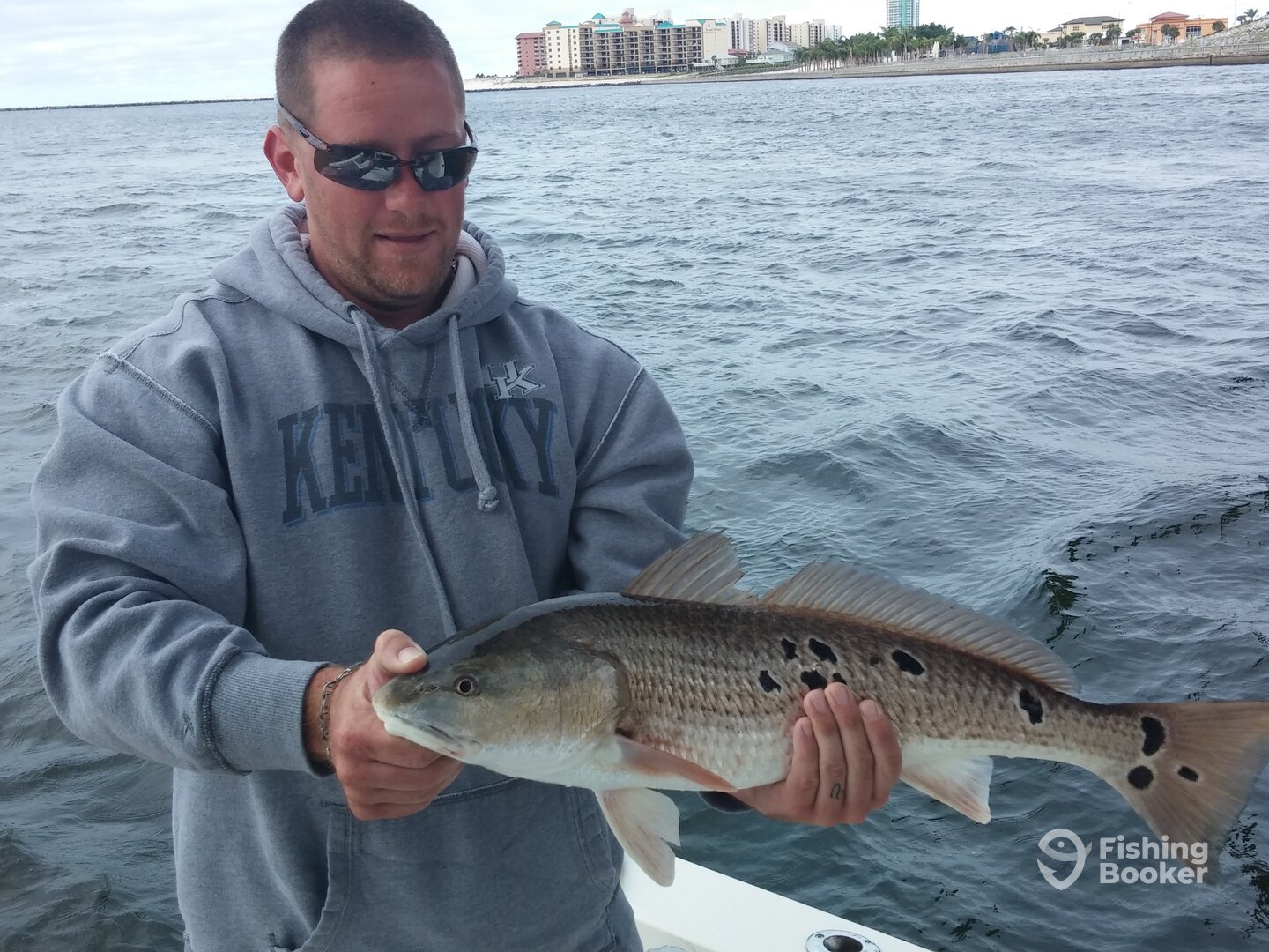 Bonus redfish, lots of spots