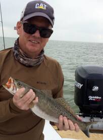 Boy's first redfish! 