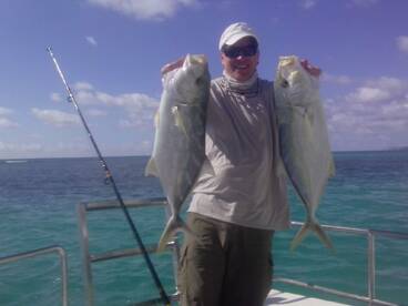 Twins Amberjack's at Roy Anderson trip