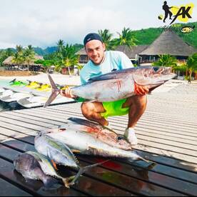 Miami boy Vs #AKFISHINGTRIPMOOREA 