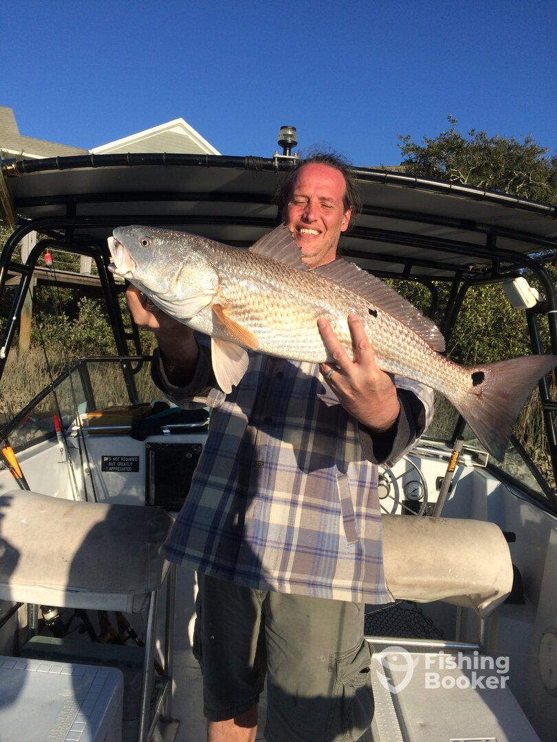 Over Slot Redfish in the Creeks (33