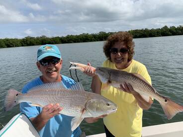 Redfish and snook on the move! 