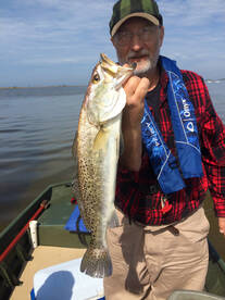 20-inch trout. We're allowed one trout over 19