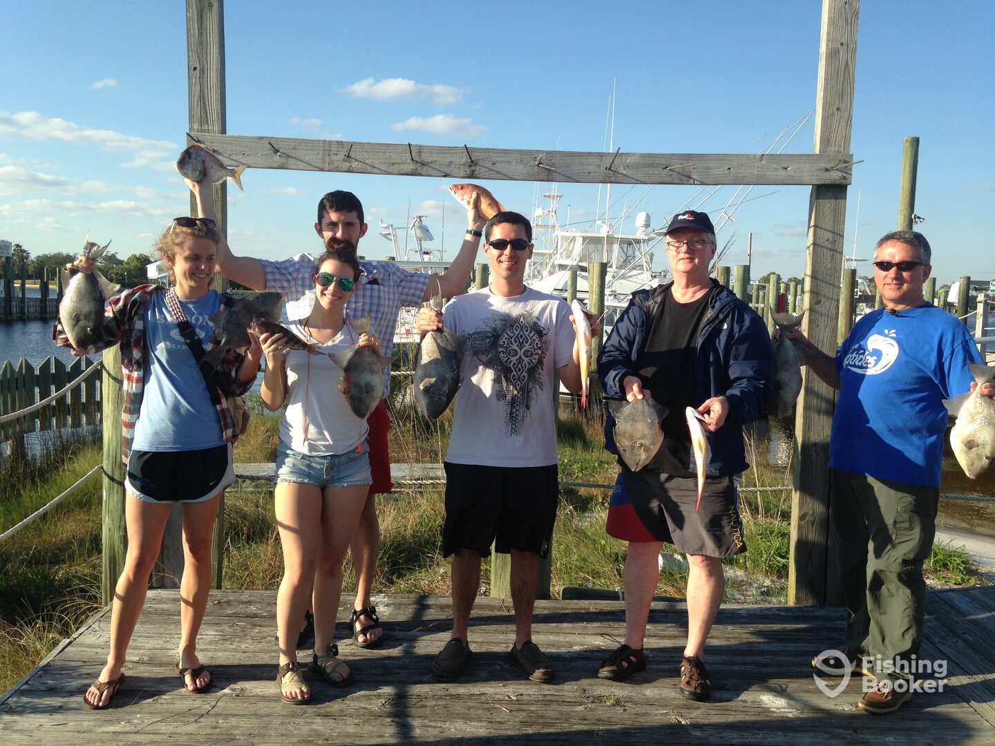 Got are limt of triggers and caught a bunch of snapper species great trip