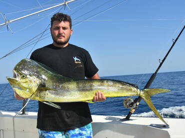 Deep Sea Trolling for Bull Mahi!