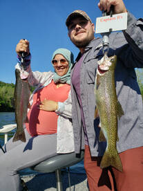 Too many Taneycomo Lake Trout to Count!