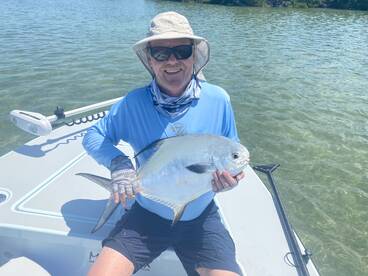 Permit fishing on the flats