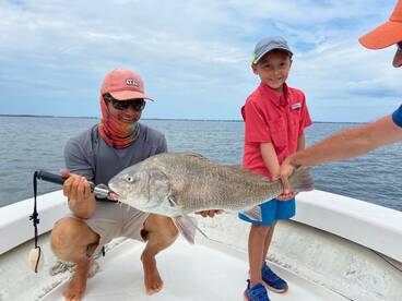 Little kids, big fish! 