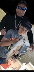 Redfish and flounder