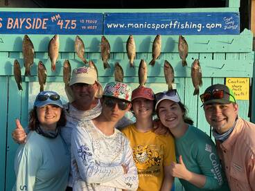 First time family fishing outing