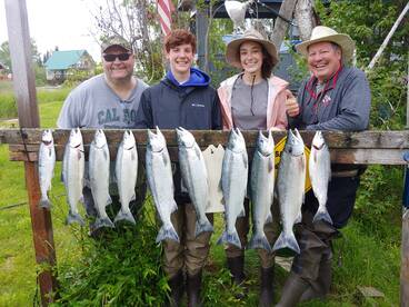 Sockeyes coming through!