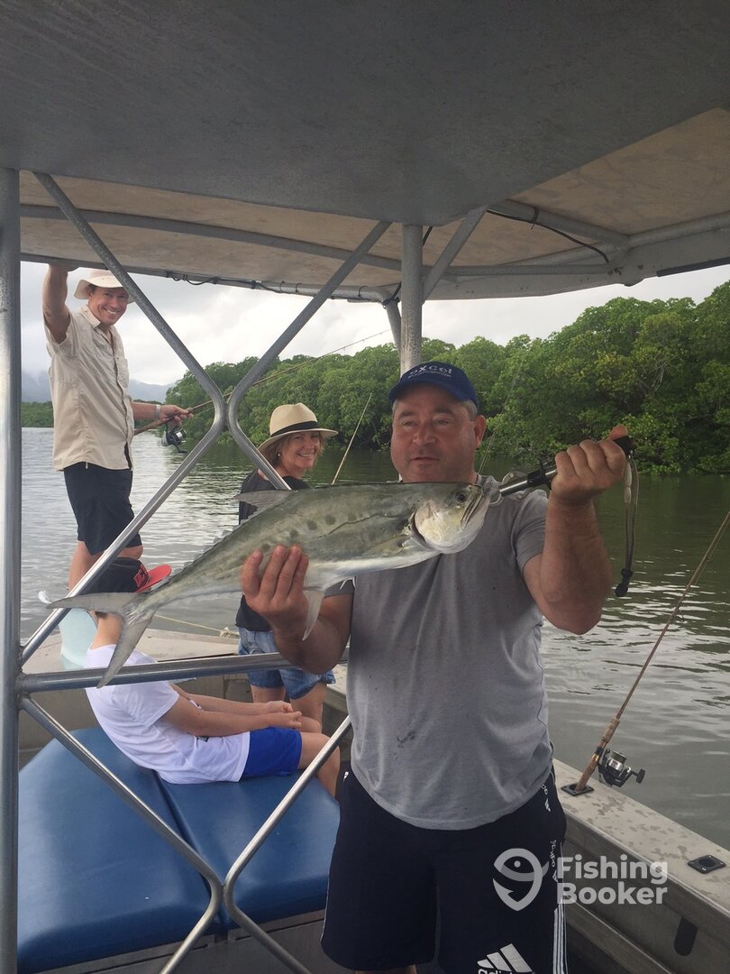 A solid Queenfish on light tackle made for a good fight And a great meal!