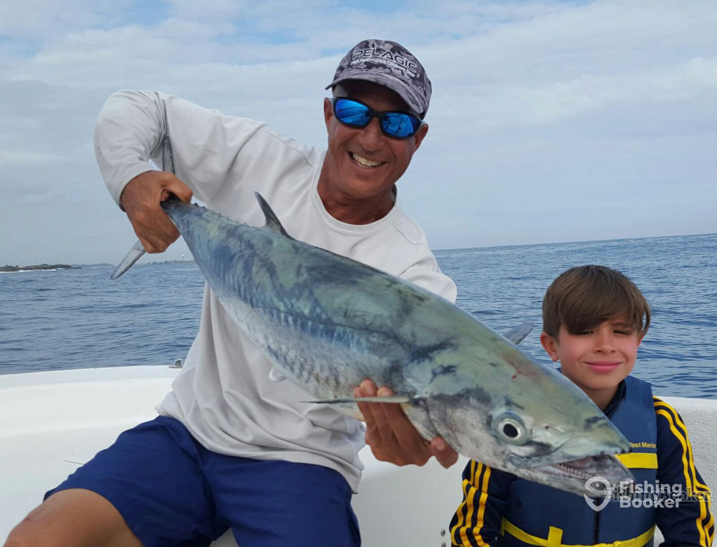 Monster King while reef fishing in san juan