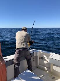 Took my boys fishing . . . 