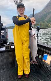 Chinook and Coho today!