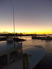 West Virginia on the boat