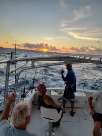 Early Morning fishing trip in Aruba with