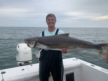 Cobia and Grouper Fishing is as good as 