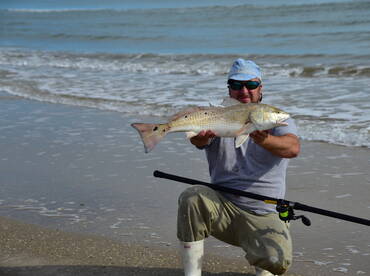 Slot and Bull redfish, pompano, black dr
