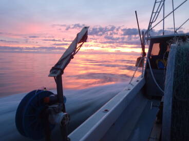 Hattears,NC Sunrise on a rare calm day