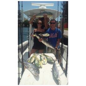 Steady Catches of Dolphin Tuna Kingfish