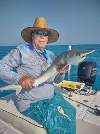 Gary with an Atlantic Sharpnose March 18, 2021 