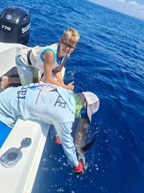 1 Blue Marlin and 3 sailfish has been re