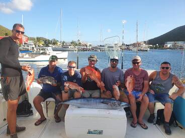 The guys and their catch