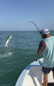 Tarpon fishing is on fire!