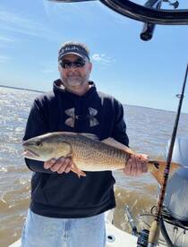 Redfishing the Mississippi Marsh! 