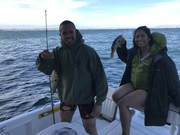 Smiling faces, making memories.