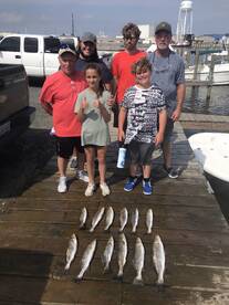 Trout and redfish