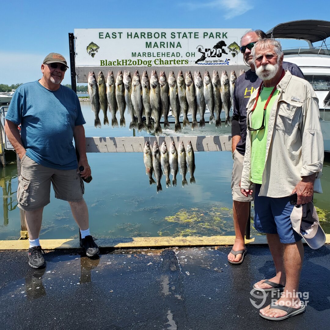 Blackh2oDog Charters Walleye Lake Erie